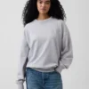 Oversize-Sweatshirt für Erwachsene aus schwerem French-Terry