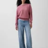 Oversize-Sweatshirt für Erwachsene aus schwerem French-Terry