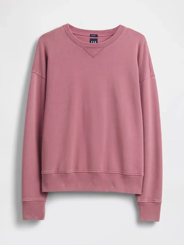 Oversize-Sweatshirt für Erwachsene aus schwerem French-Terry