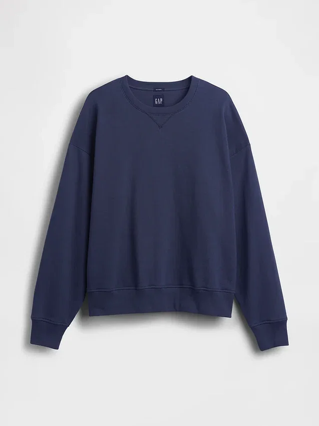Oversize-Sweatshirt für Erwachsene aus schwerem French-Terry