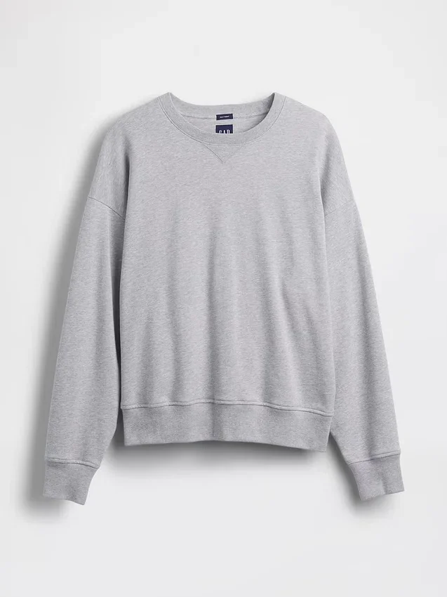 Oversize-Sweatshirt für Erwachsene aus schwerem French-Terry