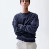 Oversize-Sweatshirt für Erwachsene aus schwerem French-Terry
