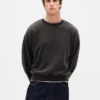 Oversize-Sweatshirt für Erwachsene aus schwerem Stoff