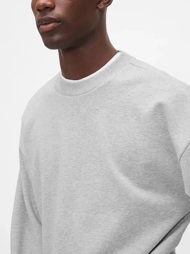 Oversize-Sweatshirt für Erwachsene aus schwerem Stoff
