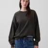 Oversize-Sweatshirt für Erwachsene aus schwerem Stoff