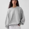 Oversize-Sweatshirt für Erwachsene aus schwerem Stoff