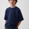 Oversize-T-Shirt für Kinder aus schwerem Stoff