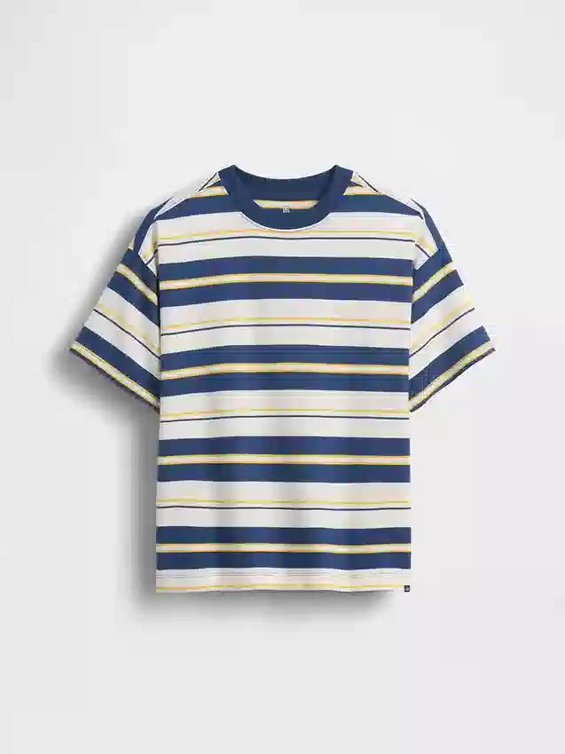 Oversize-T-Shirt für Kinder aus schwerem Stoff