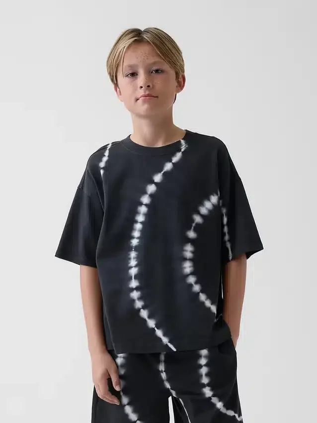 Oversize-T-Shirt für Kinder aus schwerem Stoff