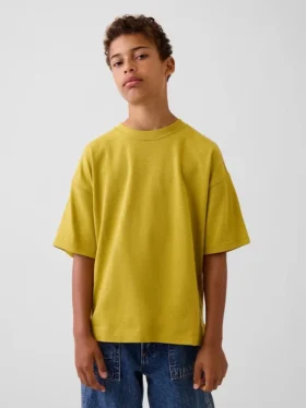Oversize-T-Shirt für Kinder aus schwerem Stoff