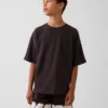 Oversize-T-Shirt für Kinder aus schwerem Stoff