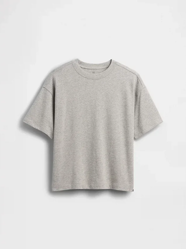 Oversize-T-Shirt für Kinder aus schwerem Stoff