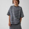 Oversize-T-Shirt für Kinder aus schwerem Stoff