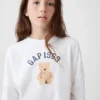Oversize-T-Shirt für Kinder aus schwerem Stoff