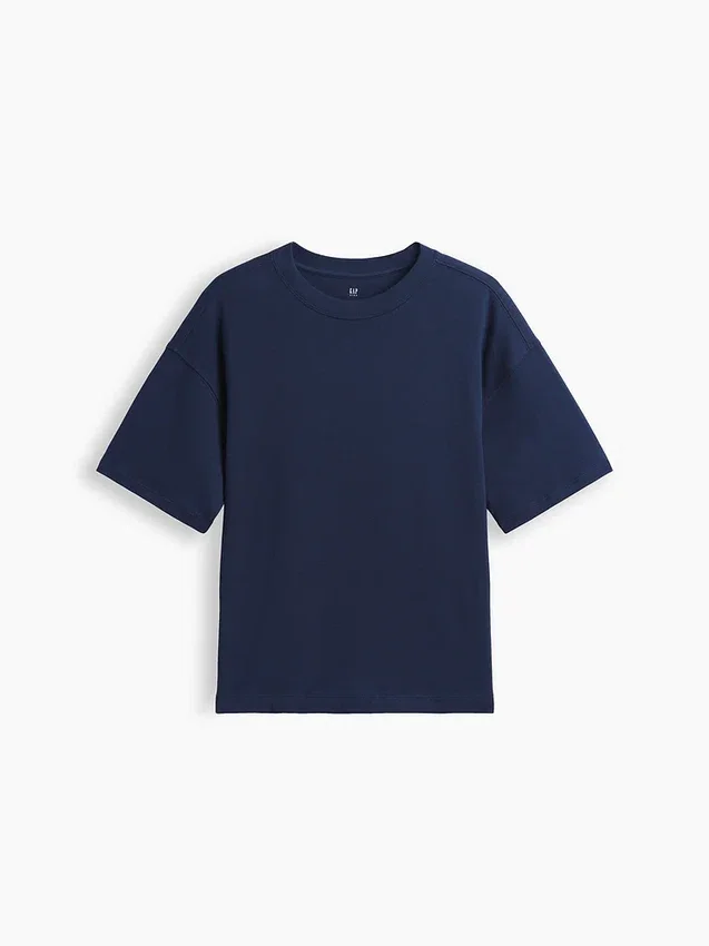 Oversize-T-Shirt für Kinder aus schwerem Stoff