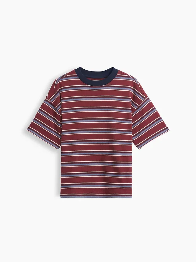 Oversize-T-Shirt für Kinder aus schwerem Stoff