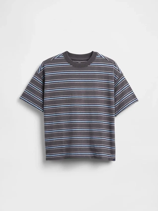 Oversize-T-Shirt für Kinder aus schwerem Stoff