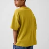 Oversize-T-Shirt für Kinder aus schwerem Stoff