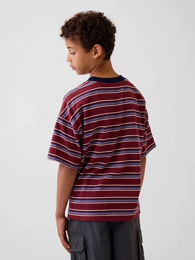 Oversize-T-Shirt für Kinder aus schwerem Stoff
