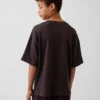 Oversize-T-Shirt für Kinder aus schwerem Stoff