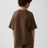 Oversize-T-Shirt für Kinder aus schwerem Stoff