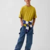 Oversize-T-Shirt für Kinder aus schwerem Stoff
