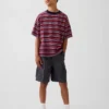 Oversize-T-Shirt für Kinder aus schwerem Stoff