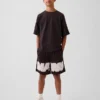 Oversize-T-Shirt für Kinder aus schwerem Stoff