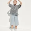 Oversize-T-Shirt für Kinder aus schwerem Stoff