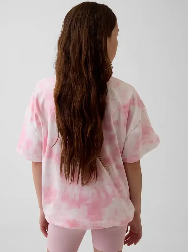 Oversize-T-Shirt für Kinder mit Nirvana-Motiv
