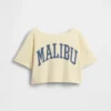 Oversize-T-Shirt für Kinder mit weitem Ausschnitt