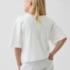 Oversize-T-Shirt für Kinder mit weitem Ausschnitt