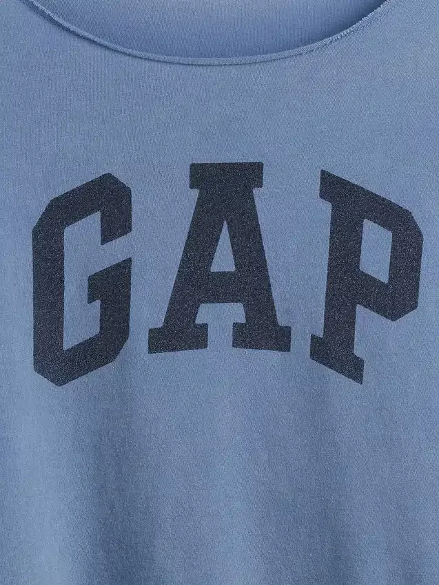 Oversize-T-Shirt für Kinder mit weitem Ausschnitt
