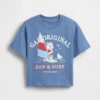 Oversize-T-Shirt mit Grafikprint für Baby & Kleinkind