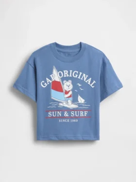 Oversize-T-Shirt mit Grafikprint für Baby & Kleinkind
