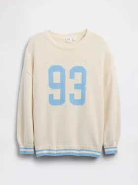 Oversize-Tunika-Pullover für Kinder