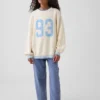 Oversize-Tunika-Pullover für Kinder