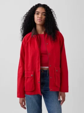 Oversized-Arbeitsjacke
