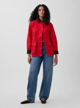 Oversized-Arbeitsjacke