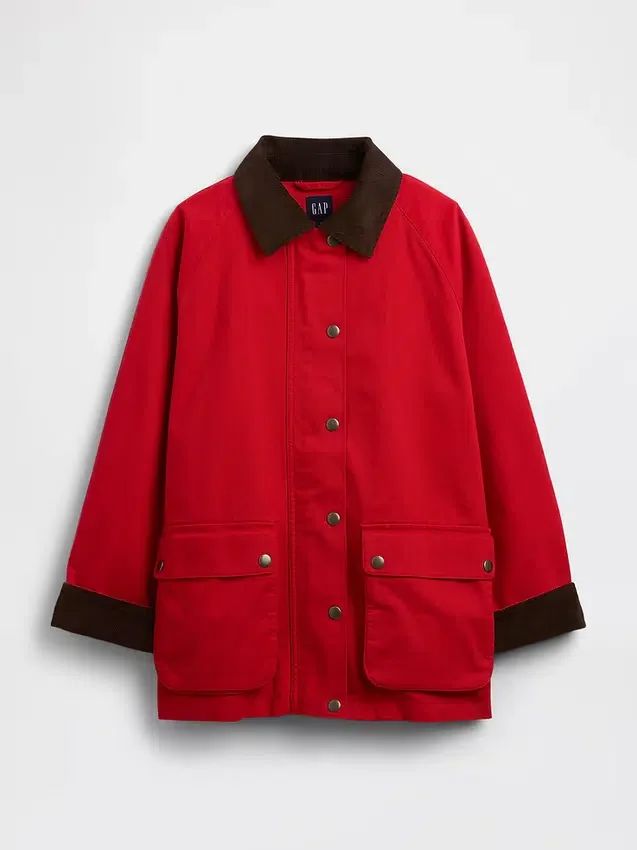 Oversized-Arbeitsjacke