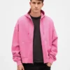 Oversized-Crop-Hoodie mit Reißverschluss für Erwachsene