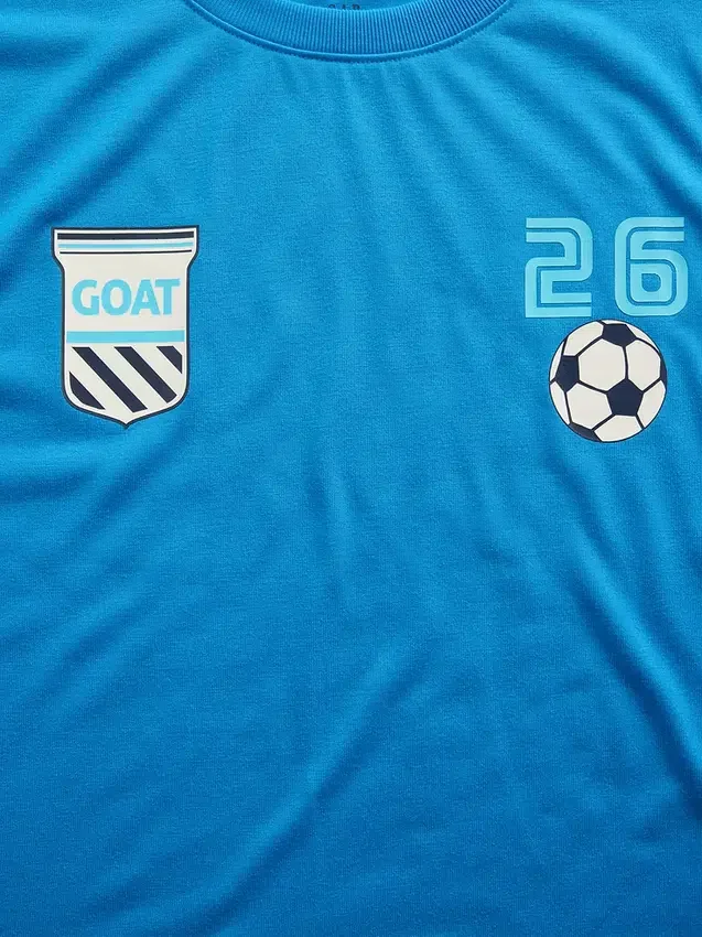 Oversized-Fußball-Shorts-Set für Kinder aus recyceltem Material