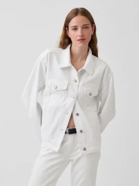 Oversized Icon-Jeansjacke
