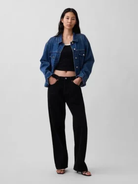Oversized Icon-Jeansjacke