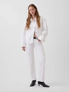 Oversized Icon-Jeansjacke