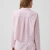 Oversized-Pyjama-Hemd aus Popeline