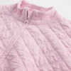 Oversized-Steppjacke mit Reißverschluss für Kinder