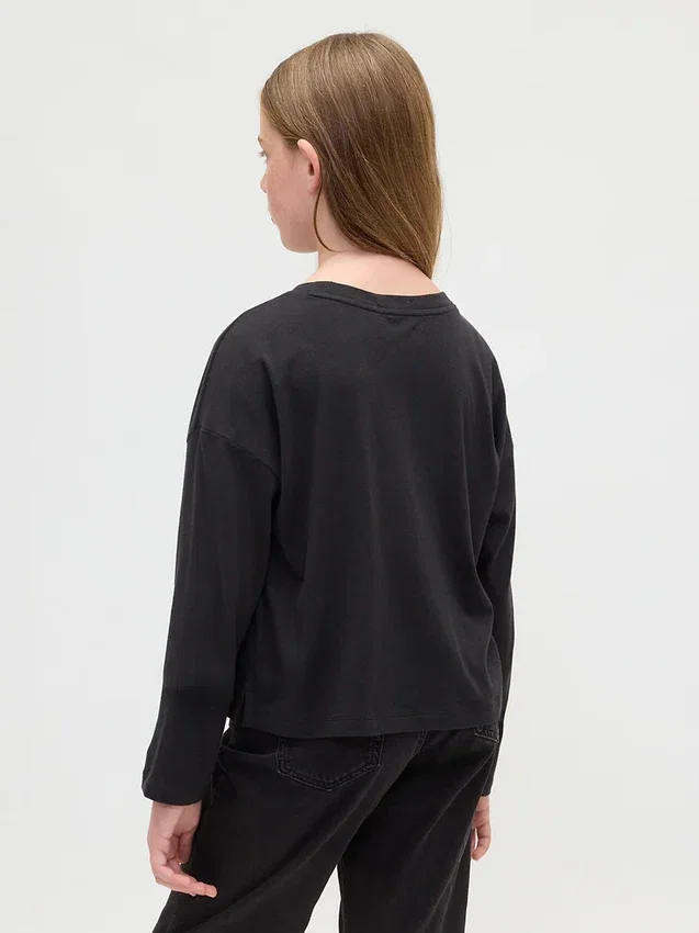 Oversized-T-Shirt für Kinder mit Barbie-Motiv