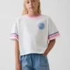 Oversized-T-Shirt für Kinder mit grafischem Print