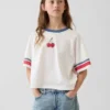 Oversized-T-Shirt für Kinder mit grafischem Print